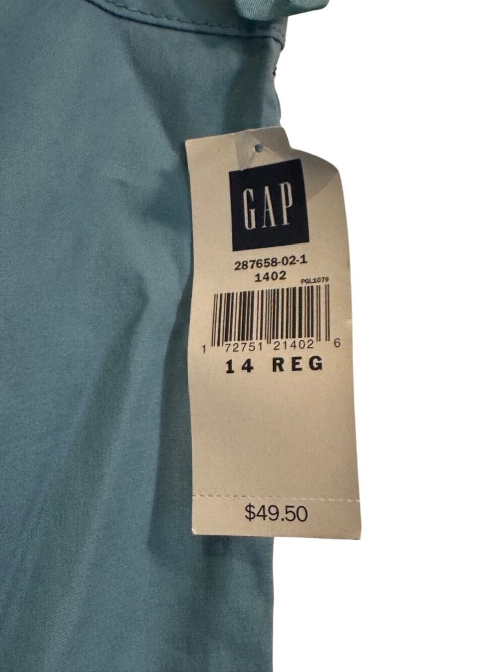 Gap Womens Blue Pleated Skirt Size 14 Regular With Tags - Picture 4 of 7
